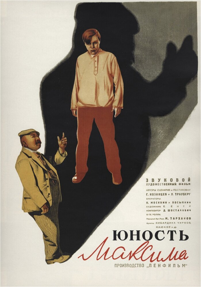 Юность Максима (1934)